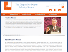 Tablet Screenshot of disposablediaper.net